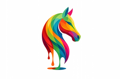 David Springsteed horse logo